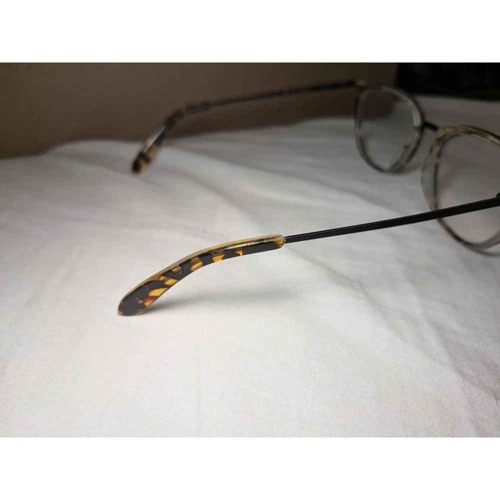 Vera Wang V557 Black Tortoise Eyeglasses 52-18-135